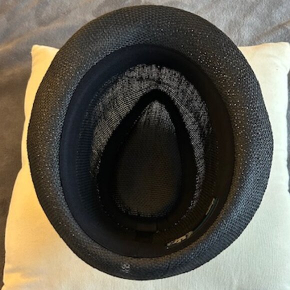 Goorin Braided Straw Fedora - Black - Picture 4 of 9